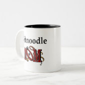 Schnoodle Mama Tasse (Vorderseite Links)