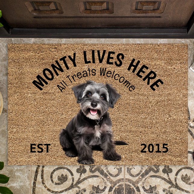 Schnoodle Personalisiert Hund Lover Doormat Fußmatte (Von Creator hochgeladen)