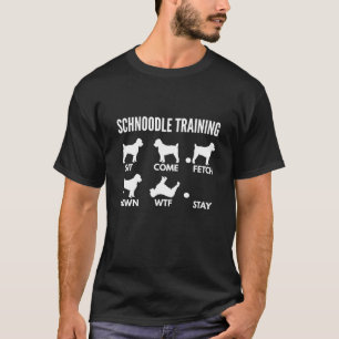 Schnoodle-Schulung für Schnoodle-Besitzer T-Shirt