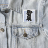 Schnoodle (schwarz) button (Beispiel)