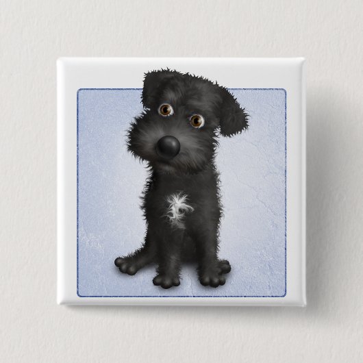 Schnoodle (schwarz) button (Vorderseite)