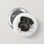 Schnoodle (schwarz) heraus sprengend button (Vorne & Hinten)