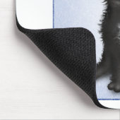 Schnoodle (Schwarzes) Mousepad (Ecke)