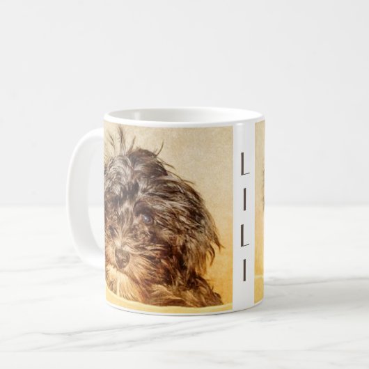 Schnoodle-Tasse Kaffeetasse (Vorderseite Links)