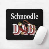 Schnoodle Vater Geschenke Mousepad (Mit Mouse)