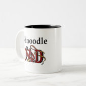Schnoodle Vater Tasse (Vorderseite Links)