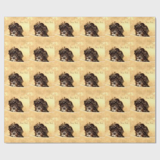 Schnoodle Wrapping Paper Geschenkpapier (Flach)