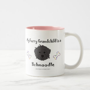 SchnoodleBlack Zweifarbige Tasse