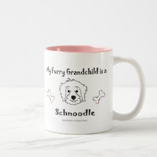 SchnoodleWhite Zweifarbige Tasse