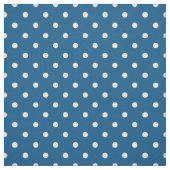 Schnorchel Blue & White Polka Dock Stoff (Muster)