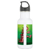 Schnorchel Edelstahlflasche (Rückseite)