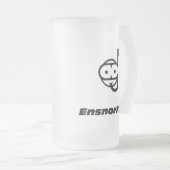 Schnorchel Mattglas Bierglas (VorderseiteRechts)