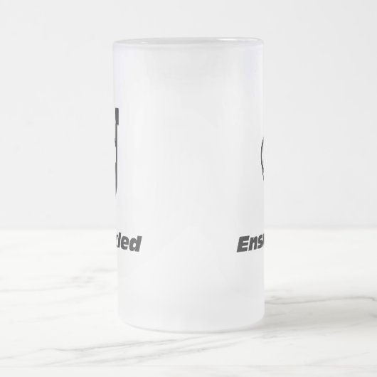 Schnorchel Mattglas Bierglas (Mittel)