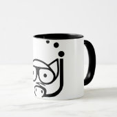 Schnorchel Pig Tasse (VorderseiteRechts)