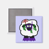 Schnorchel Sheep Magnet (Vorderseite/Rückseite)