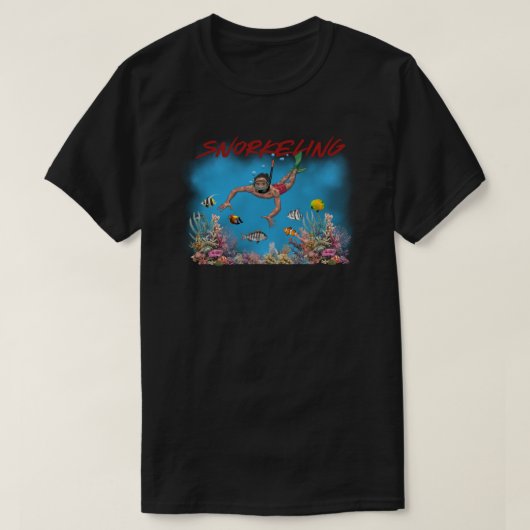 Schnorchel-T - Shirt (Design vorne)