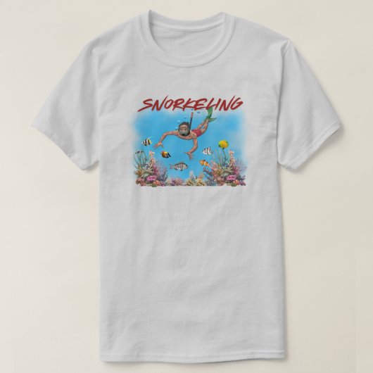 Schnorchel-T - Shirt (Design vorne)