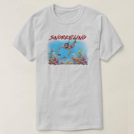 Schnorchel-T - Shirt (Design vorne)