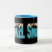 Schnorchel Zweifarbige Tasse (Mittel)