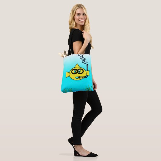 Schnorchelfisch Tasche (Am Model)