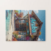 Schnorchelgeschäft Aruba Puzzle (Horizontal)