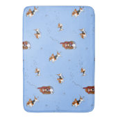 Schnorchelhunde Badematte (Vorderseite Vertikal)