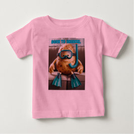 Schnorchelkartoffel ist geboren baby t-shirt