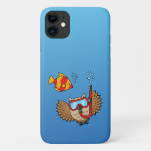Schnorchelmaske und tropische Fische Case-Mate iPhone Hülle