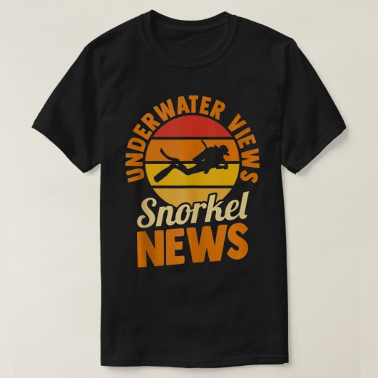 Schnorcheln 9 T-Shirt (Design vorne)