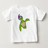 Schnorcheln Baby T-shirt (Vorderseite)