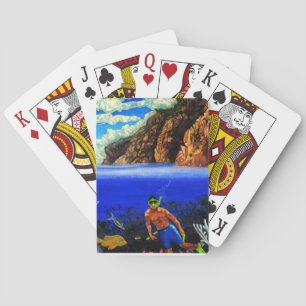 Schnorcheln bei Black Rock Spielkarten