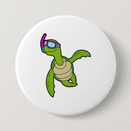 Schnorcheln Button (Vorderseite)