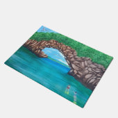 Schnorcheln im Paradies Fußmatte (Schrägansicht)