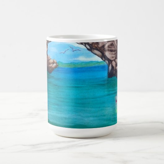 Schnorcheln im Paradies Kaffeetasse (Mittel)