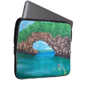 Schnorcheln im Paradies Laptopschutzhülle (Vorne Rechts)