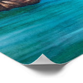 Schnorcheln im Paradies Poster (Ecke)