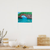 Schnorcheln im Paradies Poster (Küche)