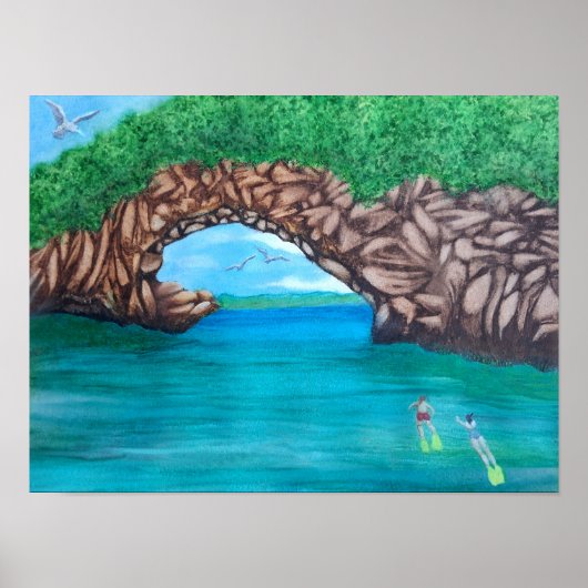 Schnorcheln im Paradies Poster (Vorne)