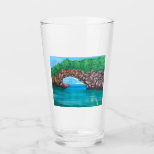Schnorcheln im Paradise Glass Cup Glas