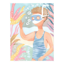 Schnorcheln in einem tropischen Riff