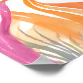 Schnorcheln ist phantastisch poster (Ecke)