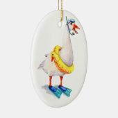 Schnorcheln Keramikornament (Rechts)