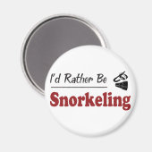 Schnorcheln Magnet (Vorderseite/Rückseite)