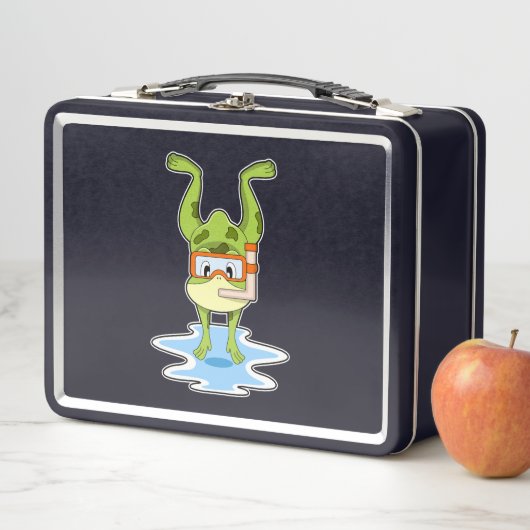 Schnorcheln Metall Brotdose (Beispiel)