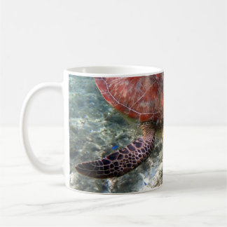 Schnorcheln mit Schildkröte Kaffeetasse