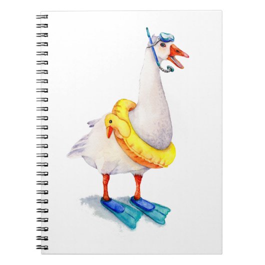 Schnorcheln Notizblock (Vorderseite)