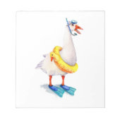 Schnorcheln Notizblock (Vorderseite)