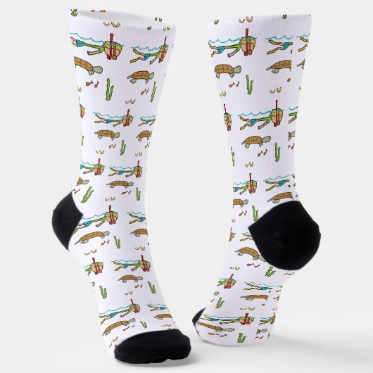Schnorcheln Socken (Gewinkelt)