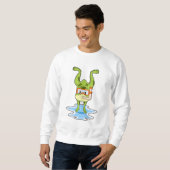 Schnorcheln Sweatshirt (Vorne ganz)