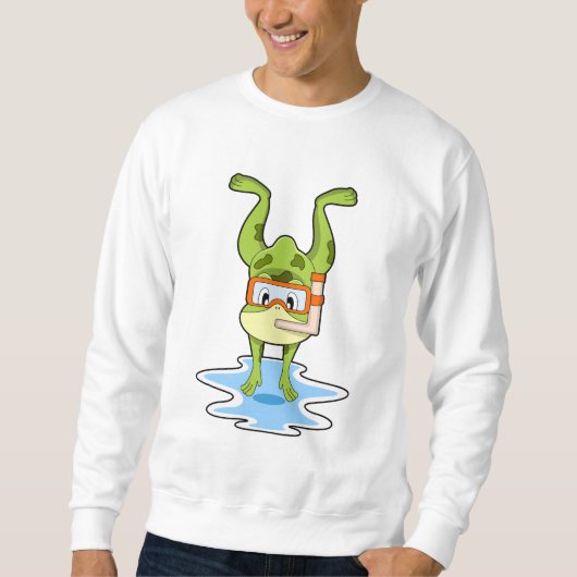 Schnorcheln Sweatshirt (Vorderseite)